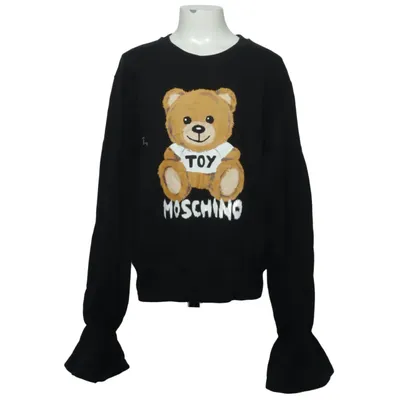 Collegetröja (Svart) från Moschino Teen Bomull, Elastan