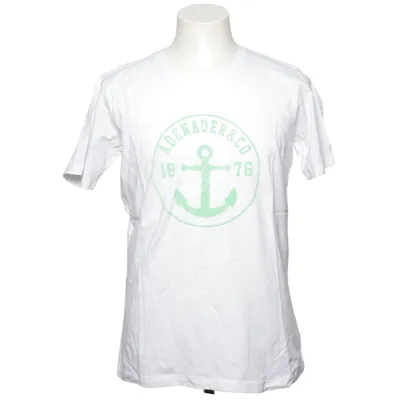 T-shirt (Wit, Groen) van Adenauer & Co Katoen