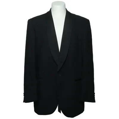 Tuxedo jacket (Black) from Wilvorst Wool