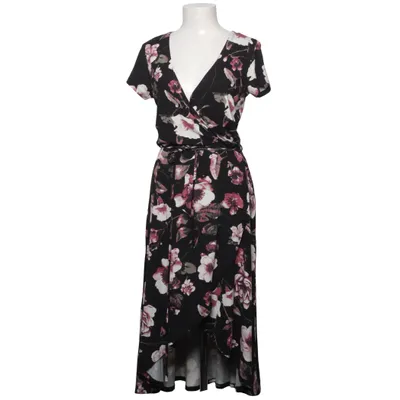 Slå-om-kjole (Sort, Pink, Hvid) fra Soul River Elastan, Polyester