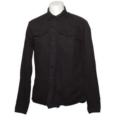 Denim shirt (Black) from Denim Factory Cotton
