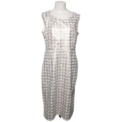 Jurk (Wit, Roze) van Enfocus Studio Elastaan, Polyester