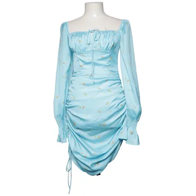 Jurk (Blauw, Meerkleurig) van Adoore Polyester