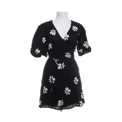 Omlottklänning (Svart, Flerfärgad) från Influence Bomull, Viskos