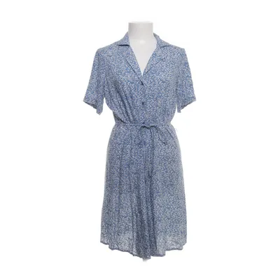 Skjortekjole (Blå, Hvid) fra Pigalle Viscose