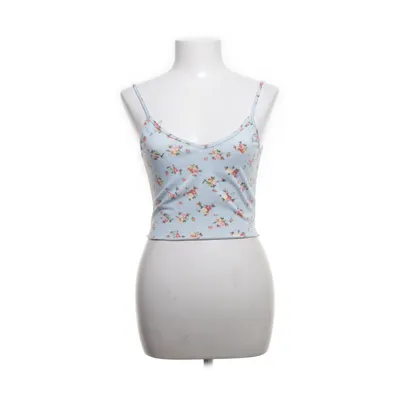 Crop top (Blå, Flerfärgad) från Shein Polyester, Elastan