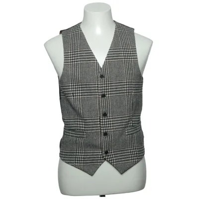 Kostuumgilet (Zwart, Wit, Bruin) van Gianni Feraud Acryl, Polyamide, Polyester, Viscose, Wol