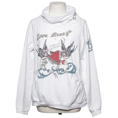 Hoodie (White, Multicolored) from UND.