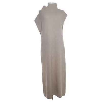 Robe à col roulé (Beige) de Massimo Dutti Cachemire, Laine