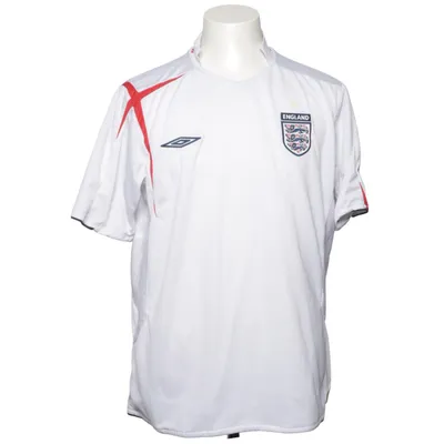 Voetbalshirt (Wit, Rood, Blauw) van Umbro Polyamide, Polyester