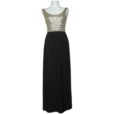 Aftenkjole (Sort, Guld) fra Sisters Point Elastan, Polyester