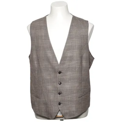 Suit vest (Brown) from Finshley & Harding Elastane, Polyester, Viscose