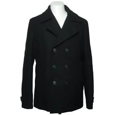 Sømandsjakke (Shmercer Db Pea Coat 2 Id) fra Selected Homme Polyester, Uld