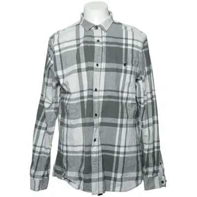 Chemise en flanelle (Gris, Blanc) de Hallinger Coton