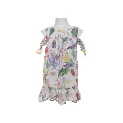 Klänning (Vit, Flerfärgad) från Michelle Morin x H&M Bomull, Viskos