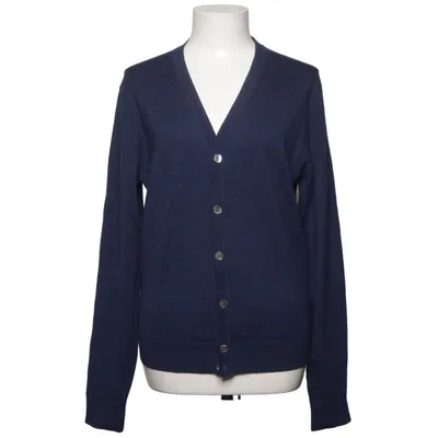 Cardigan (Blauw) van Paul & Friends Merinowol