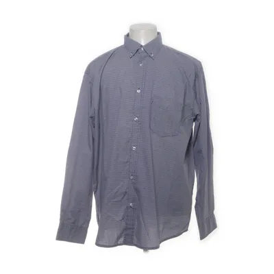 Buttondown-skjorta (Blå, Vit) från Celcius Bomull, Polyester
