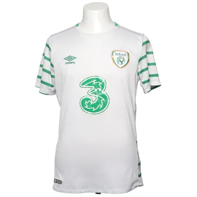 Voetbalshirt (Wit, Groen) van Umbro Polyester