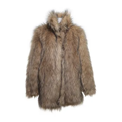 Vinterjacka (Beige, Flerfärgad) från Zara Akryl, Polyester