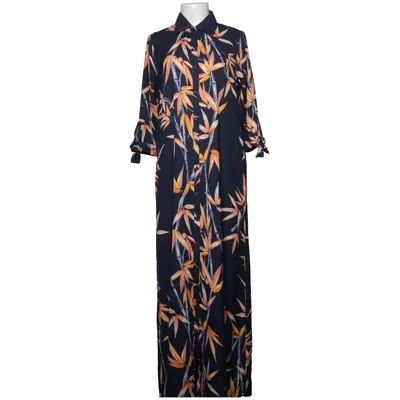 Blousejurk (Blauw, Oranje, Geel) van Dancing Leopard Polyester