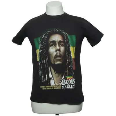 T-shirt (Svart, Flerfärgad) från Bob Marley