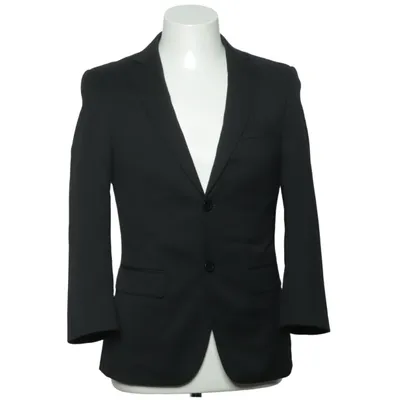 Blazer (Black) from Dressmann Elastane, Polyester, Viscose, Wool