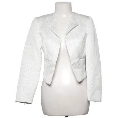 Blazer (Blanc) de STOCKH LM Coton, Élasthane, Fibre métallique, Polyester, Viscose