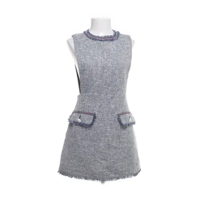 Kjole (Blå, Hvid, Flerfarvet) fra Zara Basic Bomuld, Polyester