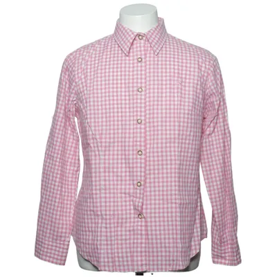 Chemise (Rose, Blanc) de Os Trachten Coton, Polyester
