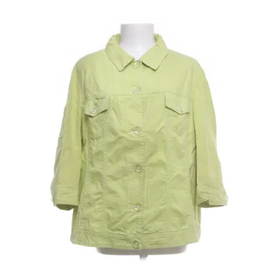Overshirt (Green) from Eugen Klein Cotton, Elastane, Polyester