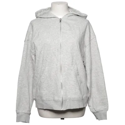 Kapuzenpullover (Grau) von H&M Basic Baumwolle, Polyester, Viskose