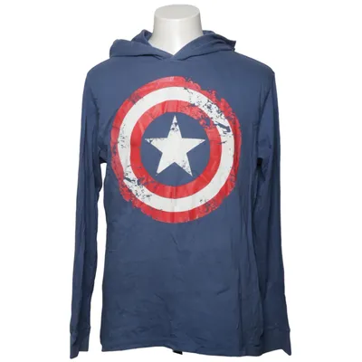 Huvtröja (Captain America) från Marvel Avengers Bomull