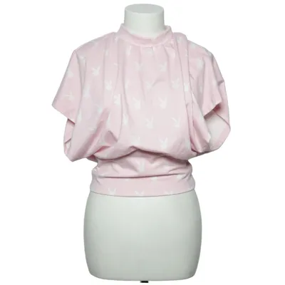 Haut (Rose, Blanc) de Playboy x Missguided Élasthane, Polyester