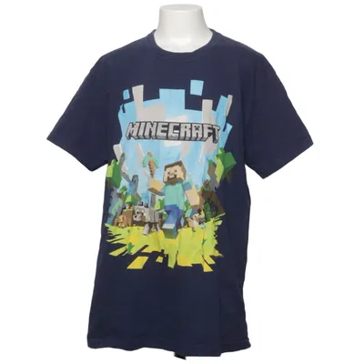 T-shirt (Blauw, Meerkleurig) van Jinx Katoen