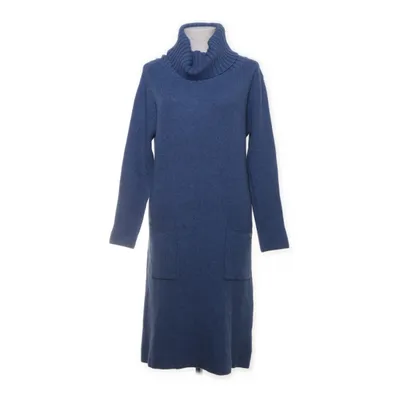 Turtleneck dress (Blue) from Les Étoiles Claires Modal, Polyamide, Viscose