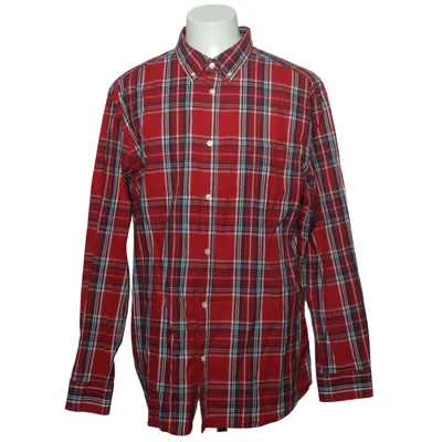 Overhemd (Rood, Blauw, Wit) van Wrangler Katoen
