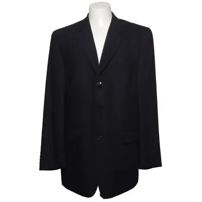 Blazer (Bleu) de Teflon Viscose, Laine