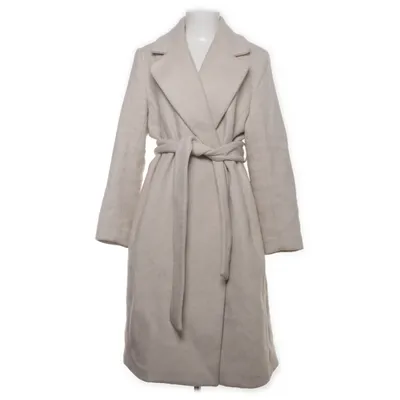 Frakke (Beige) fra H&M Akryl, Polyester, Viscose, Uld