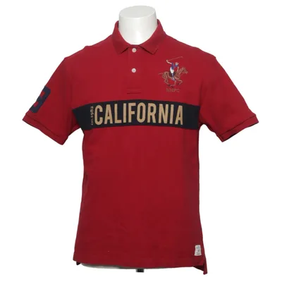 Polo (Rouge, Bleu) de Beverly Hills Polo Club Coton