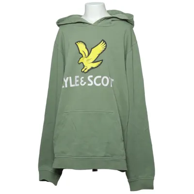 Sweat à capuche (Vert, Jaune, Blanc) de Lyle & Scott Junior Coton, Polyester