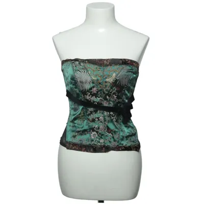 Corset (Green, Multicolored) from H&M Elastane, Polyamide, Viscose