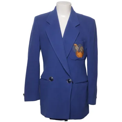 Blazer (Blauw) van Iceberg Acetaat, Cupro