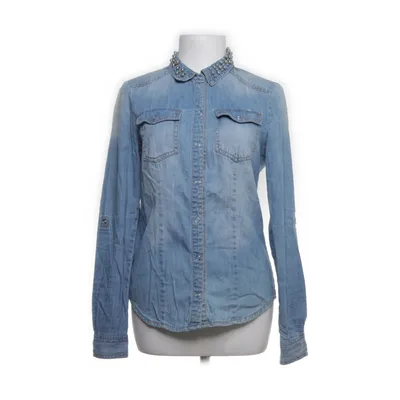 Denim shirt (Blue) from ONLY Blue Behavior Cotton