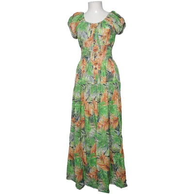 Långklänning (Grön, Flerfärgad) från Caramelle Elastan, Viskos