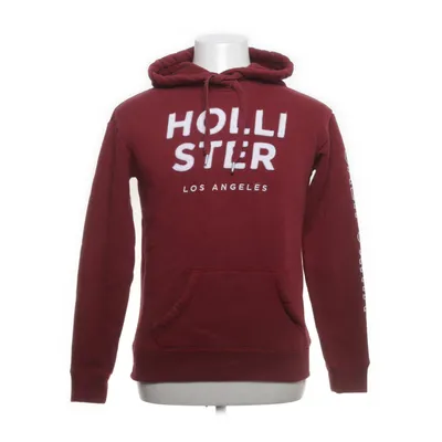 Huvtröja (Röd) från Hollister California Polyester, Bomull