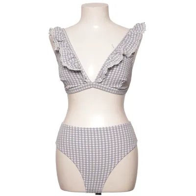 Bikini (Blauw, Wit) van Newbie by KappAhl Elastaan, Polyamide, Polyester
