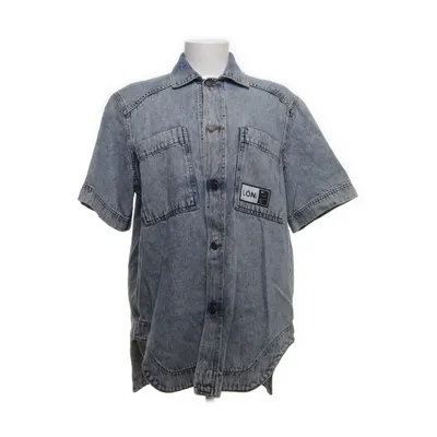 Denim blouse (Blauw) van Margaux Lonnberg Katoen