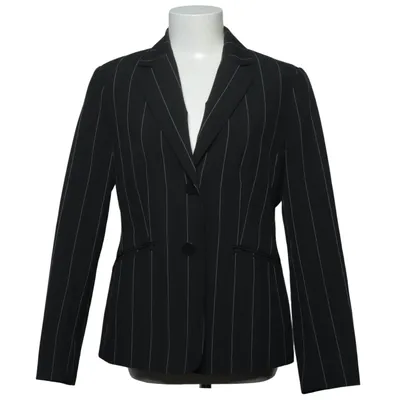 Blazer (Black, White) from Vivien Caron Polyester, Viscose