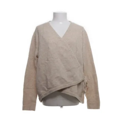 Slå om-cardigan (Beige) fra COS Alpacauld, Polyamid, Elastan, Uld
