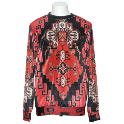 Sweatshirt (Red, Black, Multicolored) from Jaded London Elastane, Polyester